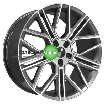 Khomen Wheels KHW2101 (Li 7/9) 9,5x21/5x120 ET45,5 D62,5 Gray-FP