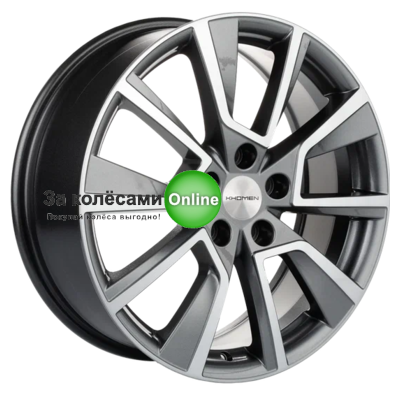 Khomen Wheels KHW1802 (Dargo/Jolion) 7x18/5x114,3 ET37 D66,5 Gray-FP