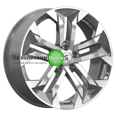 Premium Series КР015 (Jetour Dashing) 7,5x19/5x108 ET38 D60,1 Diamond Gloss Graphite