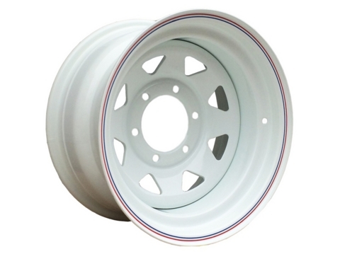 Off-Road Wheels №73 8x15/5x139.7 D110 ET-25 Белый