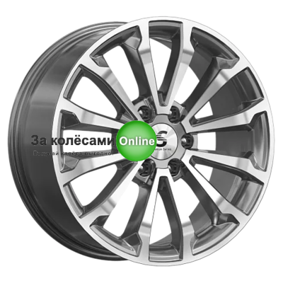 Premium Series КР006 (Patrol) 8,5x20/6x139,7 ET30 D77,9 Diamond Gloss Graphite (78876)