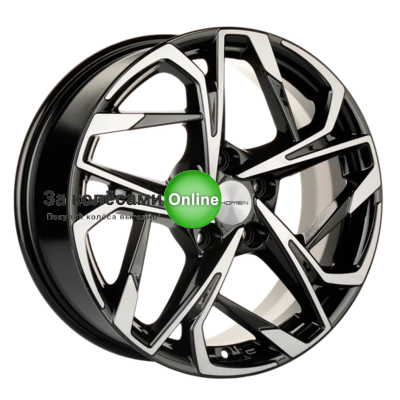 Khomen Wheels KHW1716 (Besturn X40) 7x17/5x114,3 ET40 D57,1 Black-FP