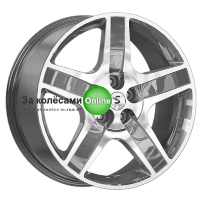 Premium Series КР008 (Jetour X90 Plus) 8,5x20/5x108 ET43 D60,1 Diamond Gloss Graphite