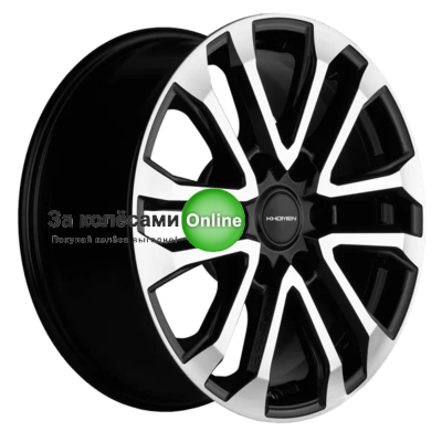 Khomen Wheels KHW1805 (JAC T6 Pickup) 7,5x18/6x139,7 ET30 D106,1 Black-FP