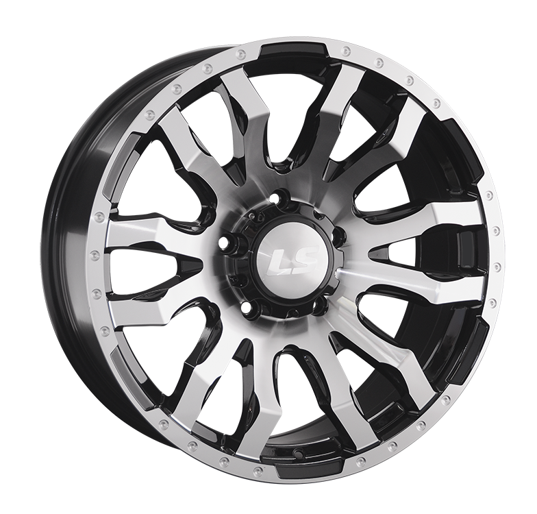 LS 1294 9x20/6x139.7 D100.1 ET20 Чёрный полностью полированный