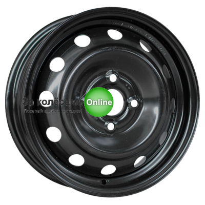 Magnetto 15010 AM 6x15/4x100 ET37 D60,1 Black Sandero Stepway