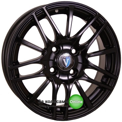 Venti 1406 5.5x14/4x100 D60.1 ET43 Глянцевый черный с полированной лицевой частью