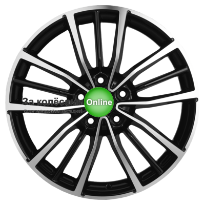 Khomen Wheels KHW1812 (Kodiaq/Tiguan/Audi Q3) 7x18/5x112 ET43 D57,1 Black-FP