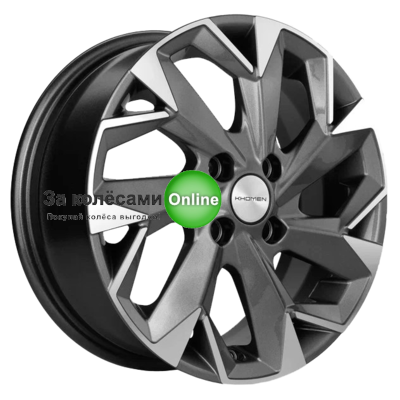 Khomen Wheels KHW1402 (Corolla/X-RAY/Logan) 5,5x14/4x100 ET43 D60,1 Gray-FP