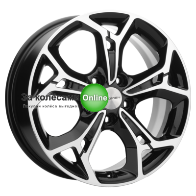 Khomen Wheels KHW1702 (Kia K5) 7x17/5x114,3 ET48 D67,1 Black-FP