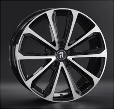 Replay GS14 8.5x20/5x114.3 D67.1 ET47 Чёрный глянцевый с полированной лицевой частью