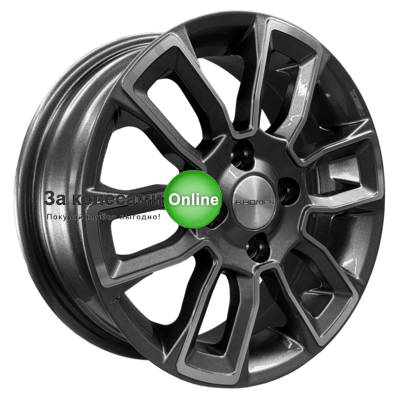 Khomen Wheels KHW1406 (Alsvin/Getz/i20) 5,5x14/4x100 ET46 D54,1 Gray-FP