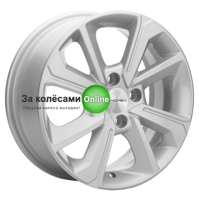 Khomen Wheels KHW1501 (Lada Granta) 6x15/4x98 ET36 D58,6 F-Silver