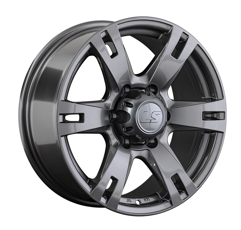 LS182 8x17/6x139.7 D100.1 ET25 Насыщенный тёмно-серый