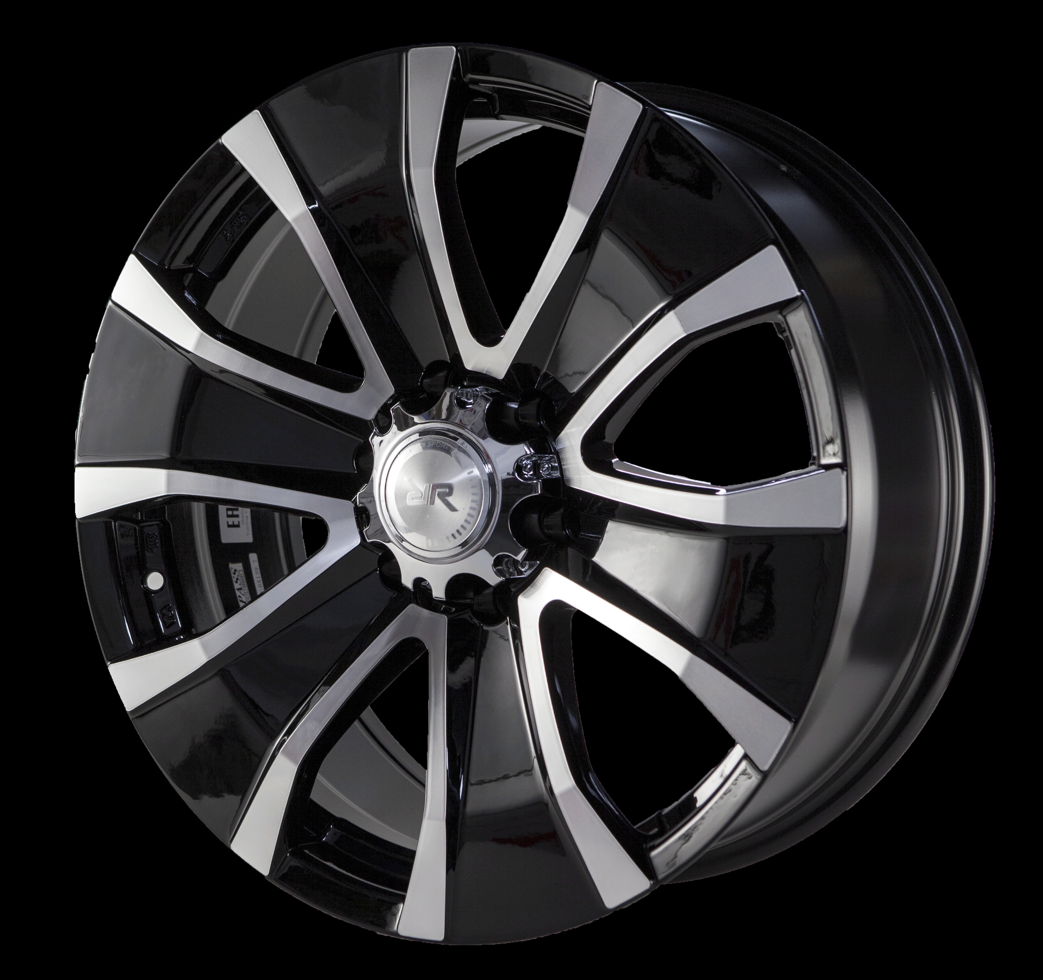 Race Ready CSS9030 8x18/6x139.7 D106.1 ET20 Черный глянцевый с полировкой