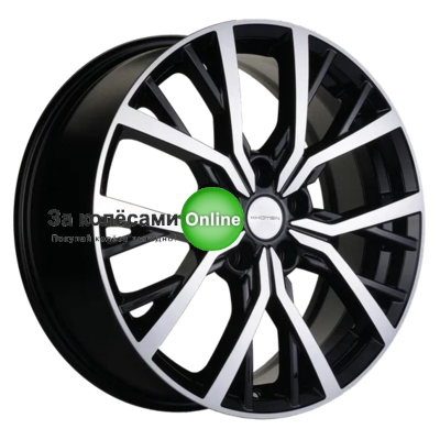 Khomen Wheels KHW1806 (CS35/CS35 Plus) 7x18/5x110 ET50 D63,3 Black-FP