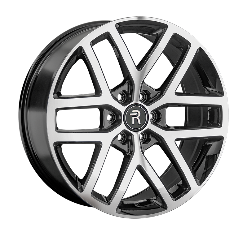 Replay CL67 9x22/6x139.7 D78.1 ET28 Чёрный полностью полированный