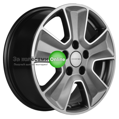 Khomen Wheels KHW1601 (Huyndai/Kia) 6,5x16/5x114,3 ET43 D67,1 Gray-FP