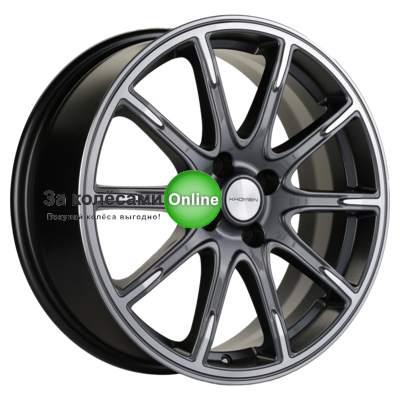 Khomen Wheels KHW1707 (Lada Vesta) 6,5x17/4x100 ET50 D60,1 Gray-FP