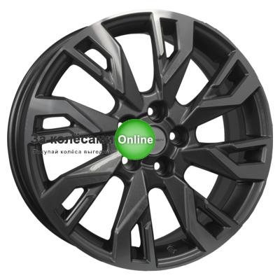 Khomen Wheels KHW1809 (Changan/Geely/Lexus/Suzuki/Toyota) 7x18/5x114,3 ET45 D60,1 Gray-FP