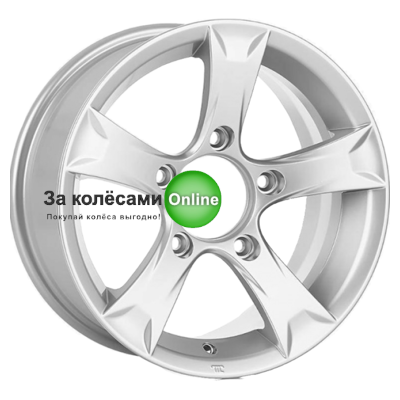 K&K Триал (КС621) 6,5x15/5x139,7 ET30 D98 Сильвер