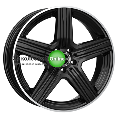 Mak Lewis 9x21/5x112 ET45 D66,6 Gloss Black Mirror Ring