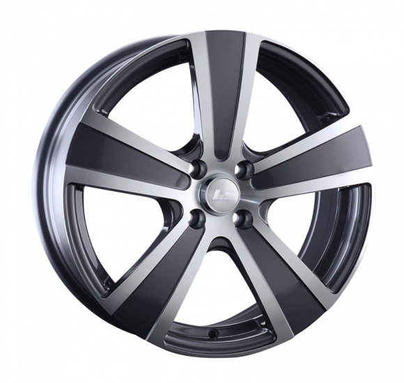 LS950 7x17/5x114.3 D73.1 ET45 Насыщенный темно-серый полностью полированный