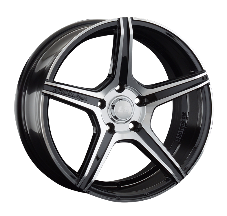 LS 892 8x17/5x114.3 D73.1 ET35 Чёрный полностью полированный