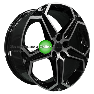 Khomen Wheels KHW1909 (Haval F7/F7x) 7,5x19/5x114,3 ET40 D64,1 Black-FP