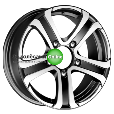 iFree Хафпайп (КС683) 6x16/5x139,7 ET40 D98 Блэк Джек