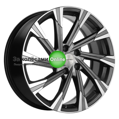 Khomen Wheels KHW1901 (Chery Tiggo 7 Pro) 7,5x19/5x108 ET33 D60,1 Gray-FP