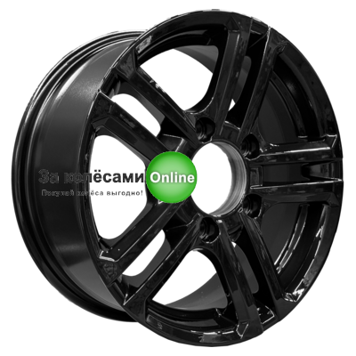 Khomen Wheels KHW1602 (Niva 4x4) 6,5x16/5x139,7 ET40 D98,5 Black (под ORG)