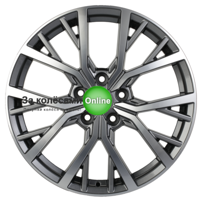 Khomen Wheels KHW1806 (Haval Dargo) 7x18/5x114,3 ET40 D66,5 Gray-FP