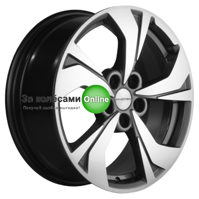 Khomen Wheels KHW1724 (Jolion) 7x17/5x114,3 ET37 D66,5 Gray-FP