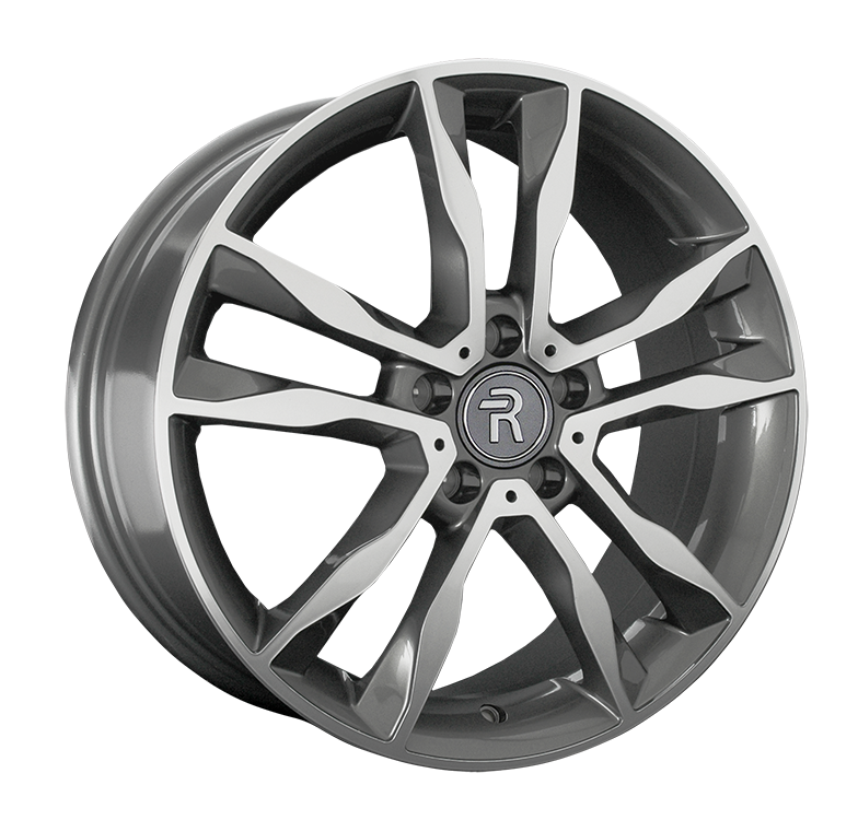 Replay VV203 7x18/5x112 D57.1 ET43 Глянцевый темно-серый с полированной лицевой частью