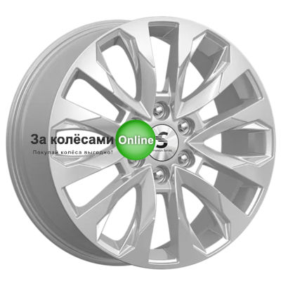 Premium Series КР007 (Pajero Sport) 8x20/6x139,7 ET38 D67,1 Elite Silver