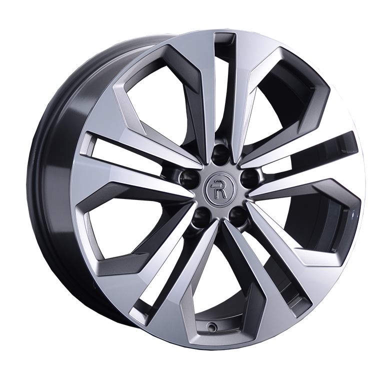 Replay VV295 9x20/5x112 D66.6 ET33 Глянцевый темно-серый с полированной лицевой частью