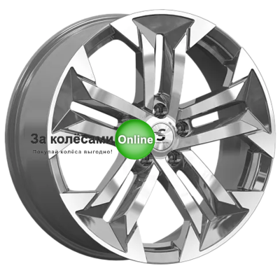 Premium Series КР015 (Sorento/Santa Fe) 7,5x19/5x114,3 ET49,5 D67,1 Diamond Gloss Graphite