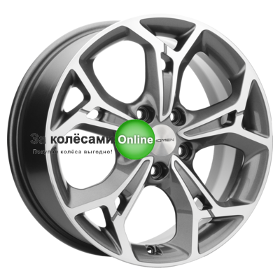 Khomen Wheels KHW1702 (Kia K5) 7x17/5x114,3 ET48 D67,1 Gray-FP