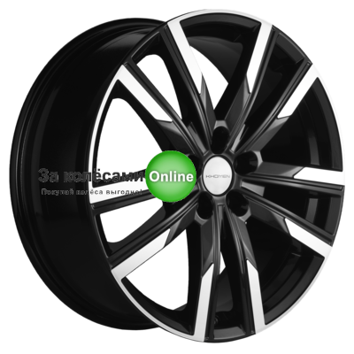 Khomen Wheels KHW1905 (Chery Tiggo 8) 7,5x19/5x108 ET47 D60,1 Black-FP