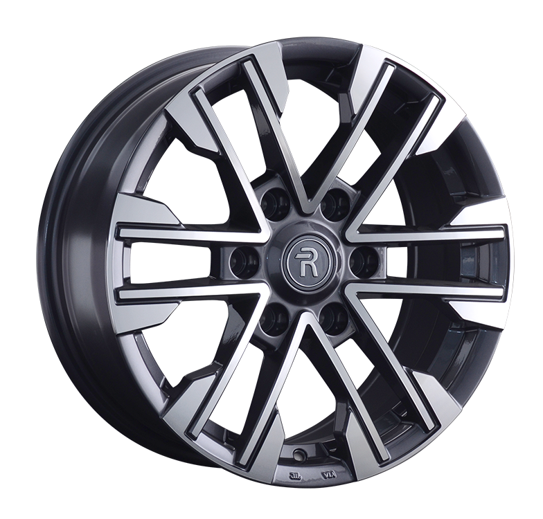 Replay TY310 7.5x17/6x139.7 D106.1 ET30 Насыщенный темно-серый полностью полированный