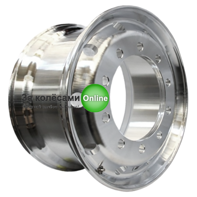 Asterro 10/335/281/152 9x22,5/10x335 ET152 D281 M22 Silver (GT012-06) Aluminium Forged
