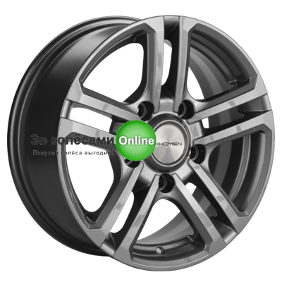 Khomen Wheels KHW1602 (Niva 4x4 Bronto) 6,5x16/5x139,7 ET35 D98,5 Gray