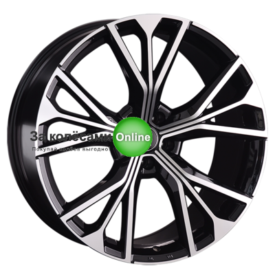 Replay A117 10x21/5x112 ET31 D66,6 BKF (конус, A001)