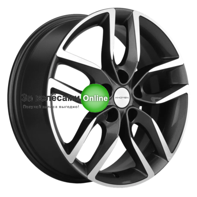 Khomen Wheels KHW1708 (Toyota C-HR) 6,5x17/5x114,3 ET45 D60,1 Gray-FP