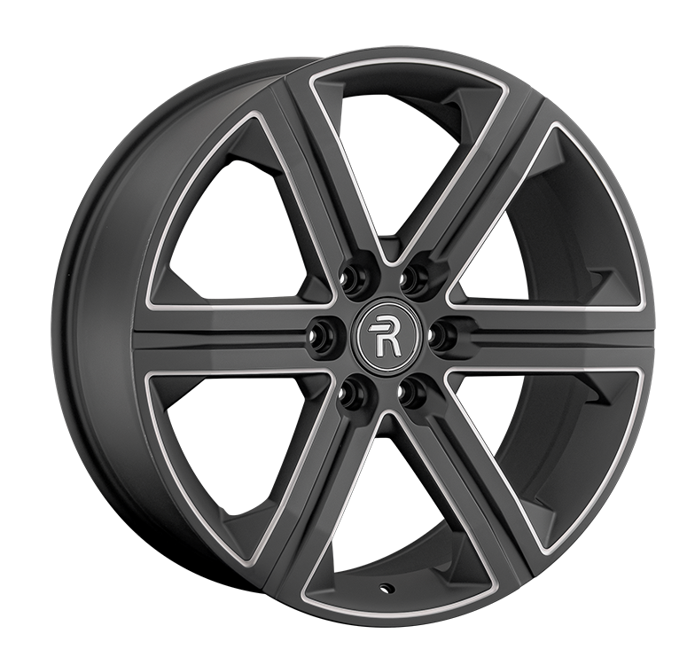 Replay TA16 9x22/6x139.7 D100.1 ET30 Черный с полированной лицевой частью