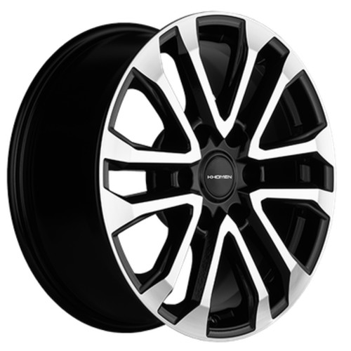 Khomen Wheels KHW1805 7.5x18/6x139.7 D106.1 ET30 Black-FP