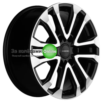 Khomen Wheels KHW1805 (Pajero) 7,5x18/6x139,7 ET46 D67,1 Black-FP
