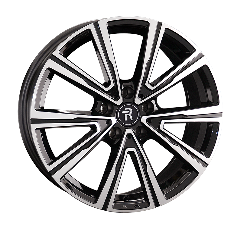 Replay HV59 7x18/5x114.3 D66.6 ET37 Чёрный глянцевый с полированной лицевой частью