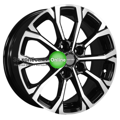 Khomen Wheels KHW1605 (Renault/Nissan) 6,5x16/5x114,3 ET50 D66,1 Black-FP